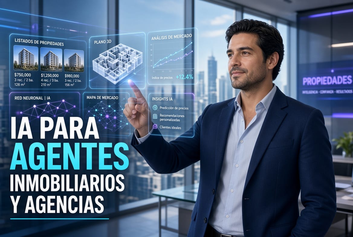 IA para Agentes Inmobiliarios y Agencias
